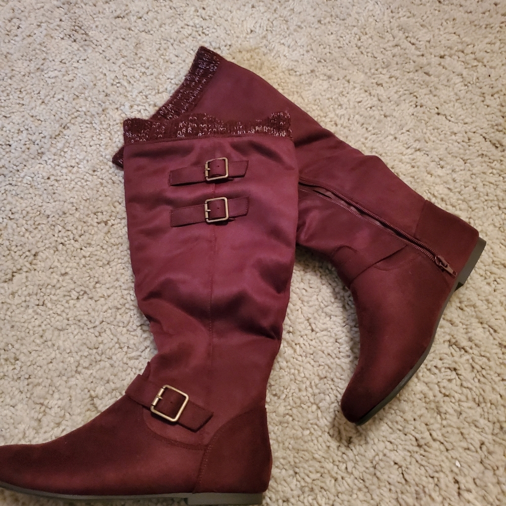 Red boots
